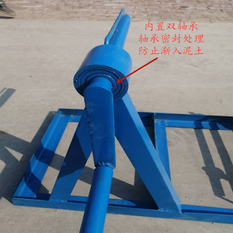 农用水带收卷器卷管机卷盘器卷管器浇地水带消防带收卷器1到6寸 不带