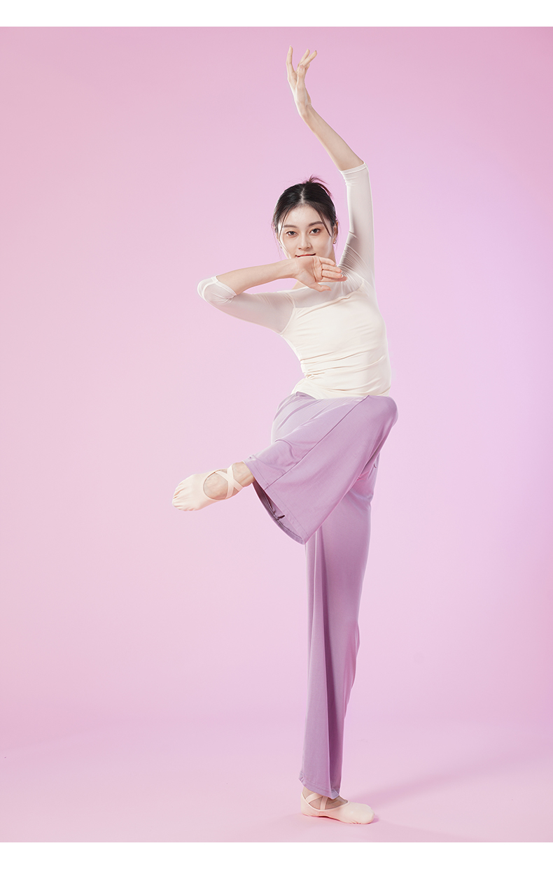 古典舞练功服现代舞舞蹈裤子中国舞古典舞练功服装云朵裤宽松阔腿裤