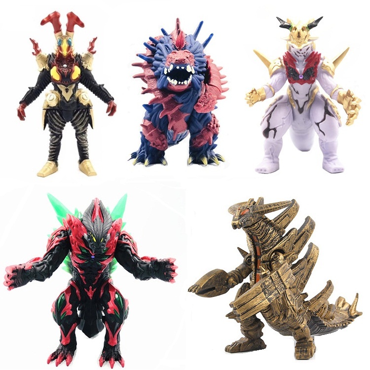 万代(bandai)捷德奥特曼 融合怪兽 dx骷髅哥莫拉闪电杀手佩丹杰顿