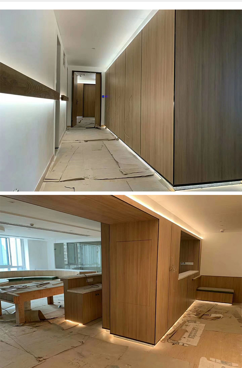 护墙板收边条铝合金金属阳角腰线踢脚线装饰包边收口9mm12厘18mm 18mm