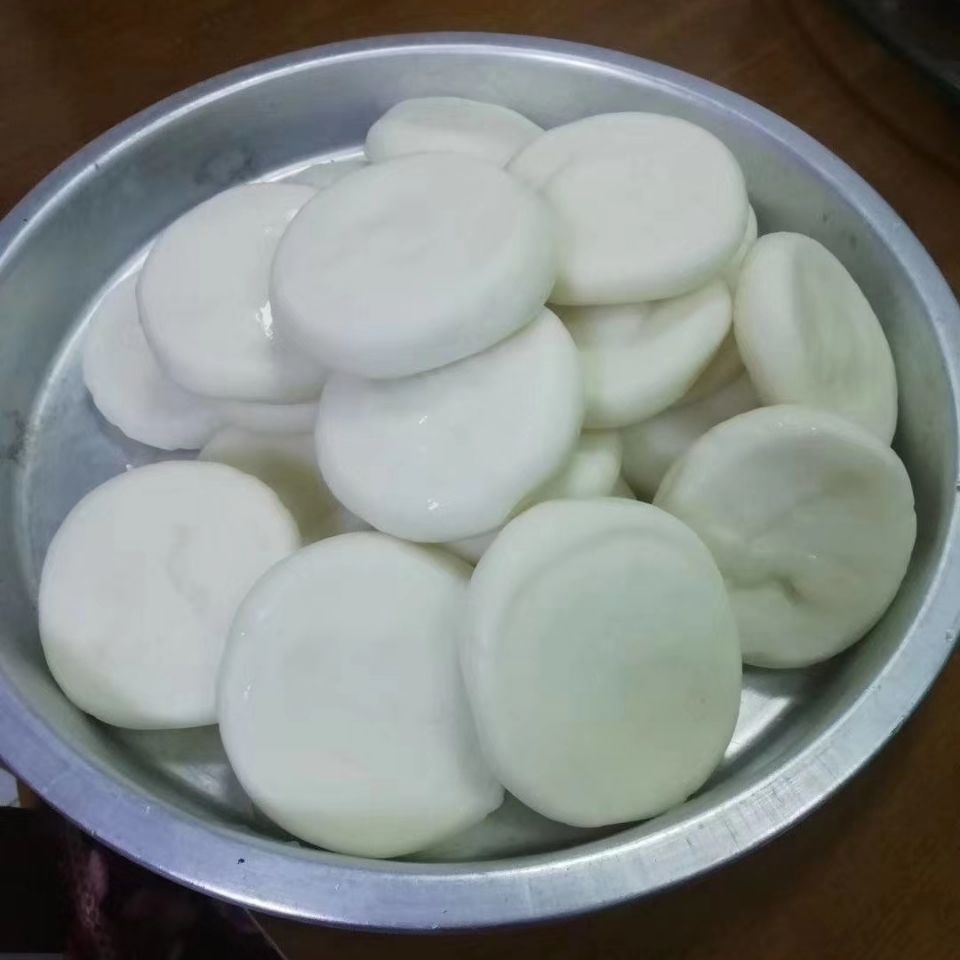 福建福州永泰白粿年糕正宗农家手工制作糍耙传统美食25kg切片