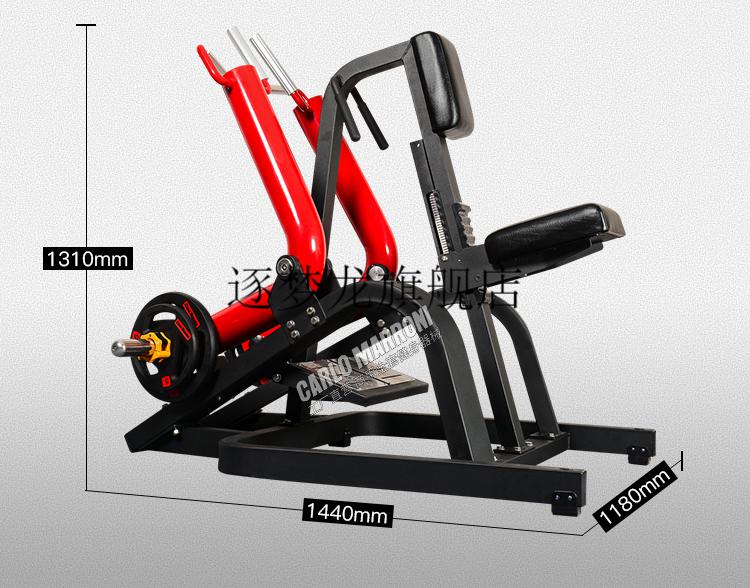 2022新款大黄蜂健身器材健身房器材大黄蜂倒蹬机坐式推胸划船训练器背