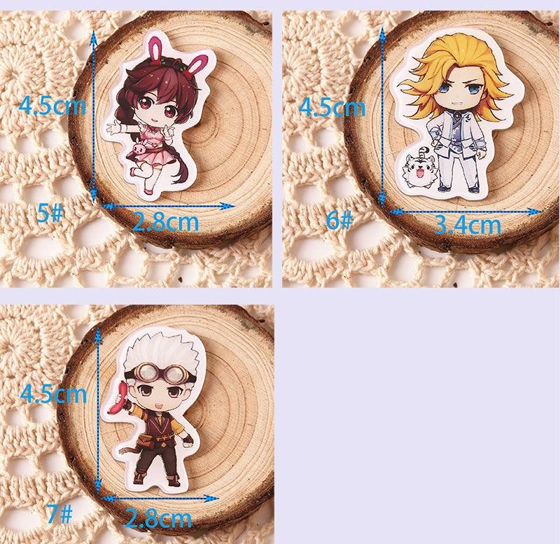 斗罗大陆卡通周边胸针史莱克七怪宁荣荣戴沐白小舞唐三书包徽章z9251