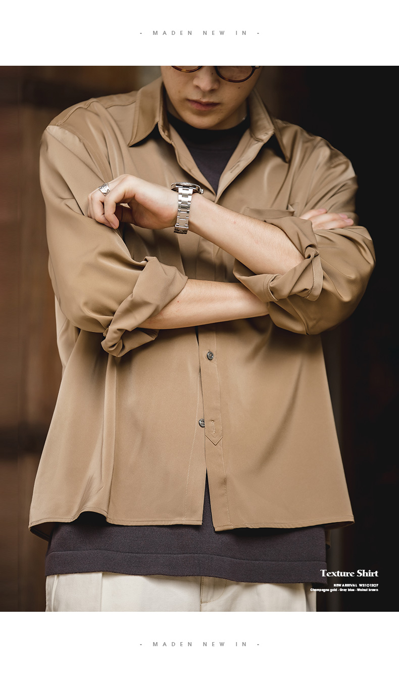 坠衬衣男潮 灰色 xl 商品编号:10029379567478 店铺: 马登男装旗舰店