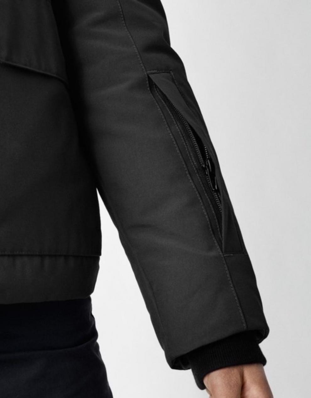 canada goose加拿大鹅blackly女士短款白鸭绒服 黑色 s【图片 价格