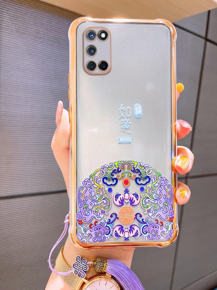 2021本命年红色oppoa9手机壳新年国潮中国风a11x保护套a9镜头全包a32