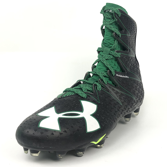 ua橄榄球鞋highlightmc2橄榄球鞋高帮球鞋飞盘钉鞋人工草无盒球鞋 mc