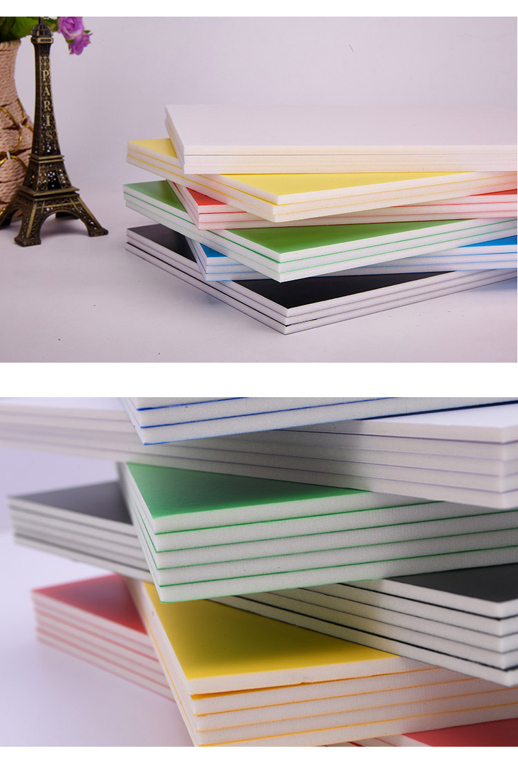 kt板空白彩色泡沫版幼儿园环创diy手工制作白色广告定制展板订制混搭