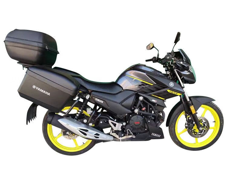 适用于雅马哈飞致150边箱适摩托车边箱天隼125侧挂备工 飞致150 磨砂