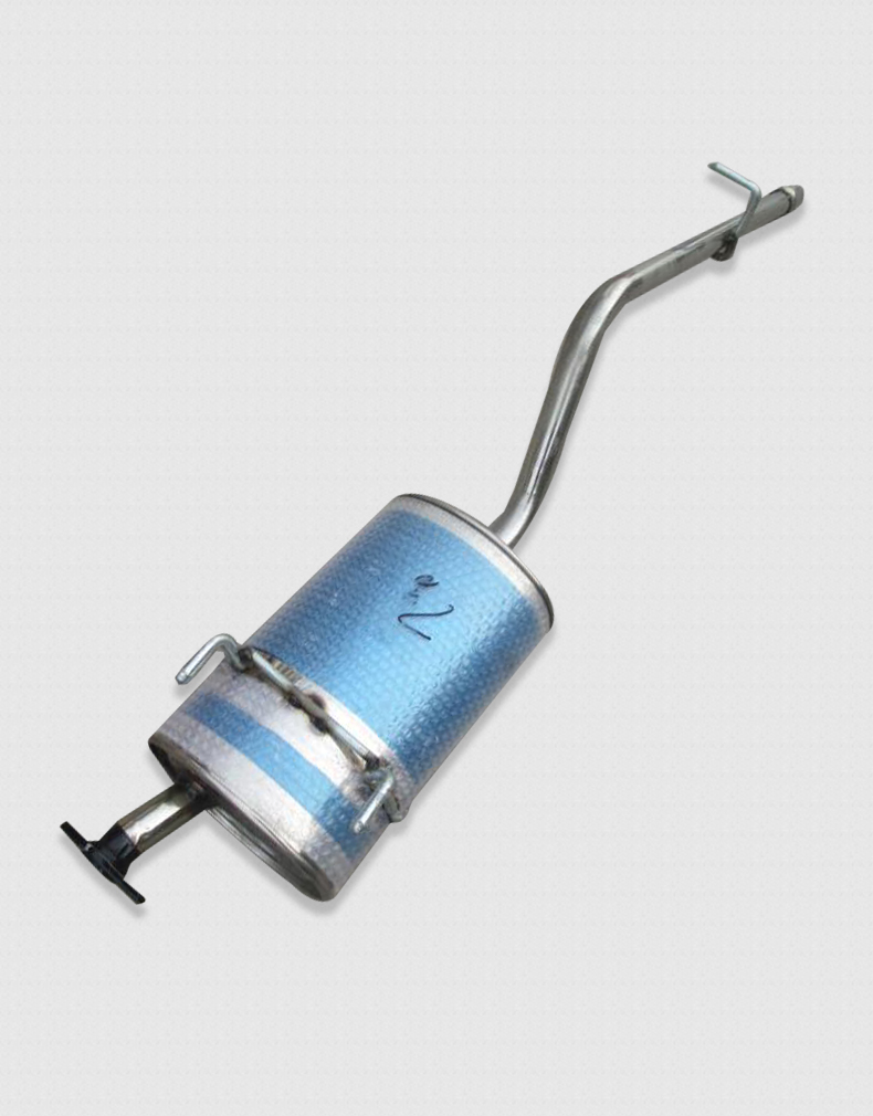 适用于适用于陕汽通家福家6400a后节不锈钢排气管消声器汽车消音器原