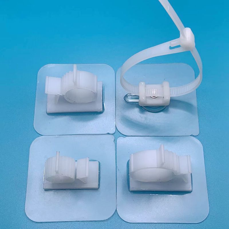 免打孔管卡可调节自粘固定器粘贴式卡扣燃气管3分4分6分墙上管夹 管卡