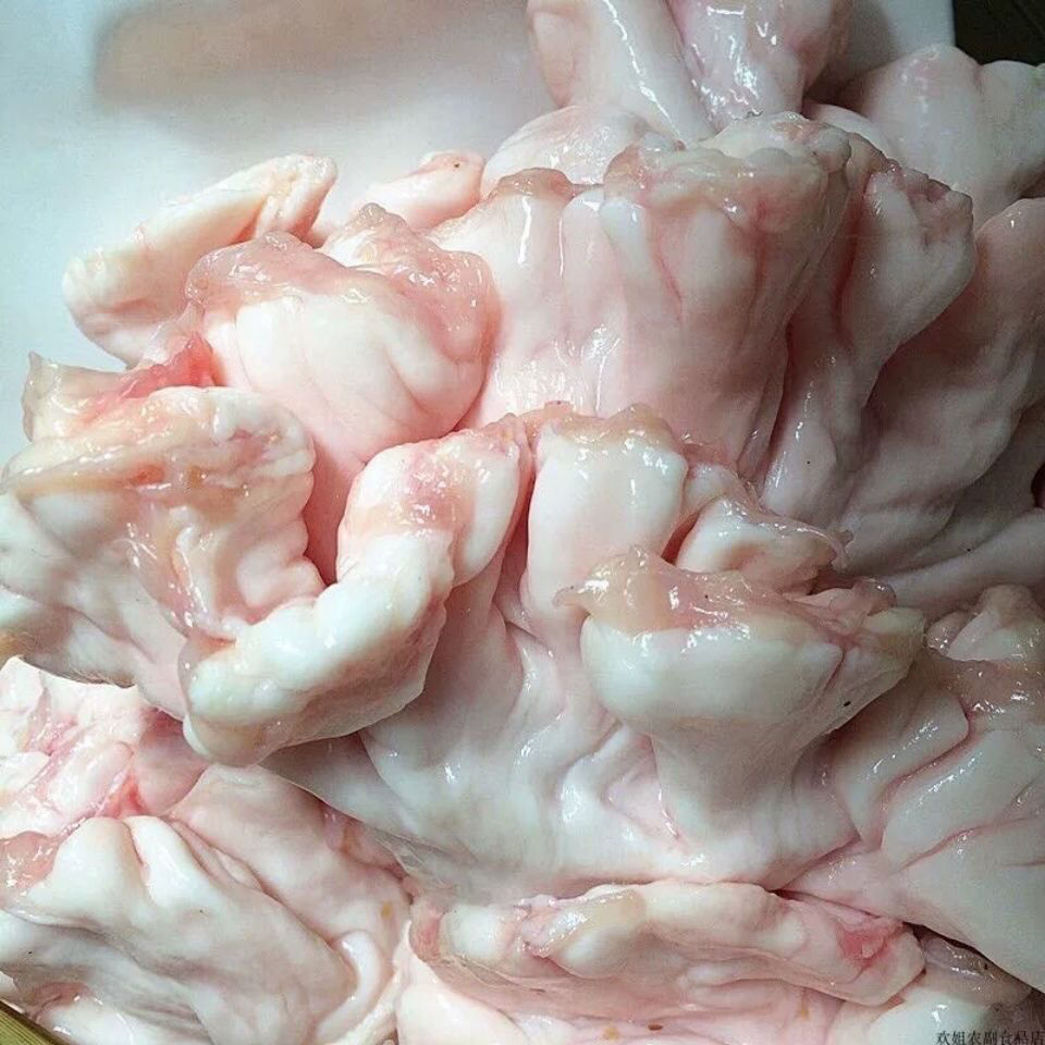 迈啃吱maikenzhi新鲜土猪猪鸡冠油猪花油猪油猪大油肥肉膘2斤4斤猪网
