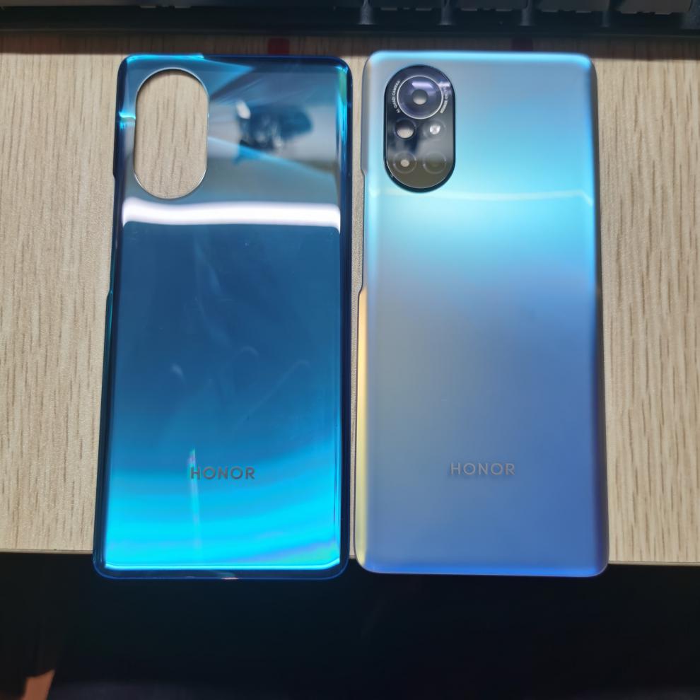 蕴沐磐适用于荣耀v40轻奢版后盖玻璃外壳alaan70原电池盖后屏1荣v40