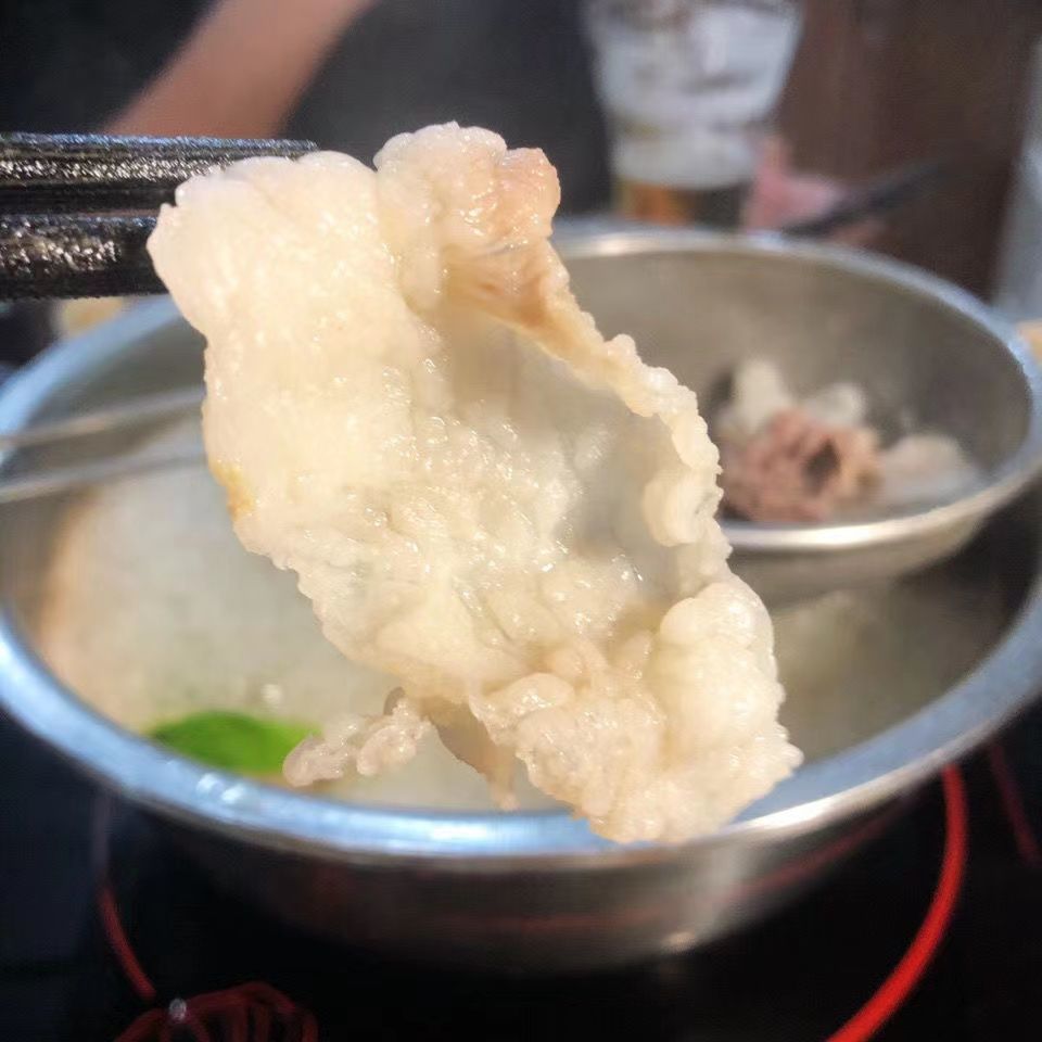 精选黄牛胸口油当天新鲜现杀牛胸口朥潮汕火锅奶香牛油小串烧烤半斤