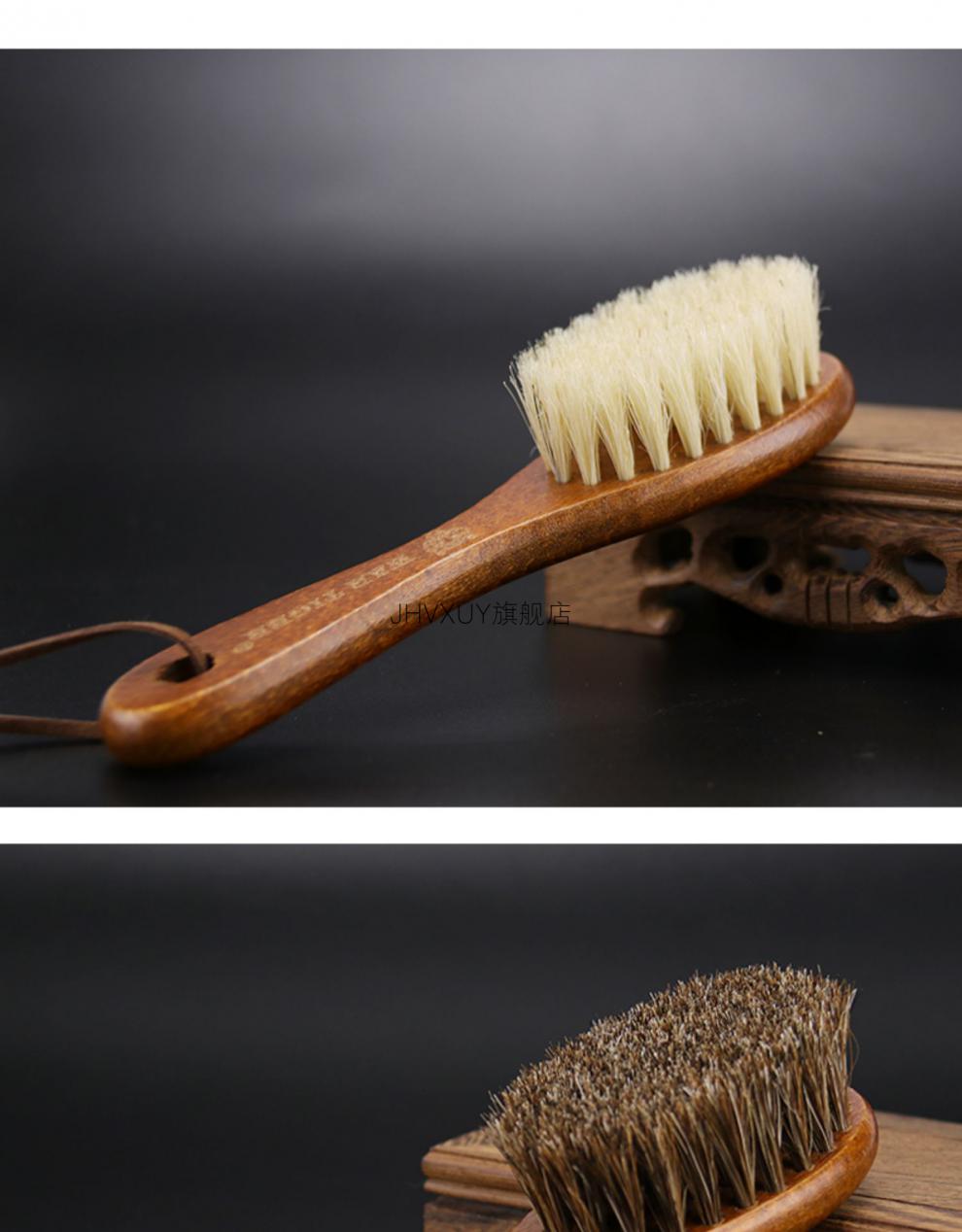 理发用扫头发的刷子理发店扫碎发羊毛油头刷软毛剪发猪鬃毛刷子发廊