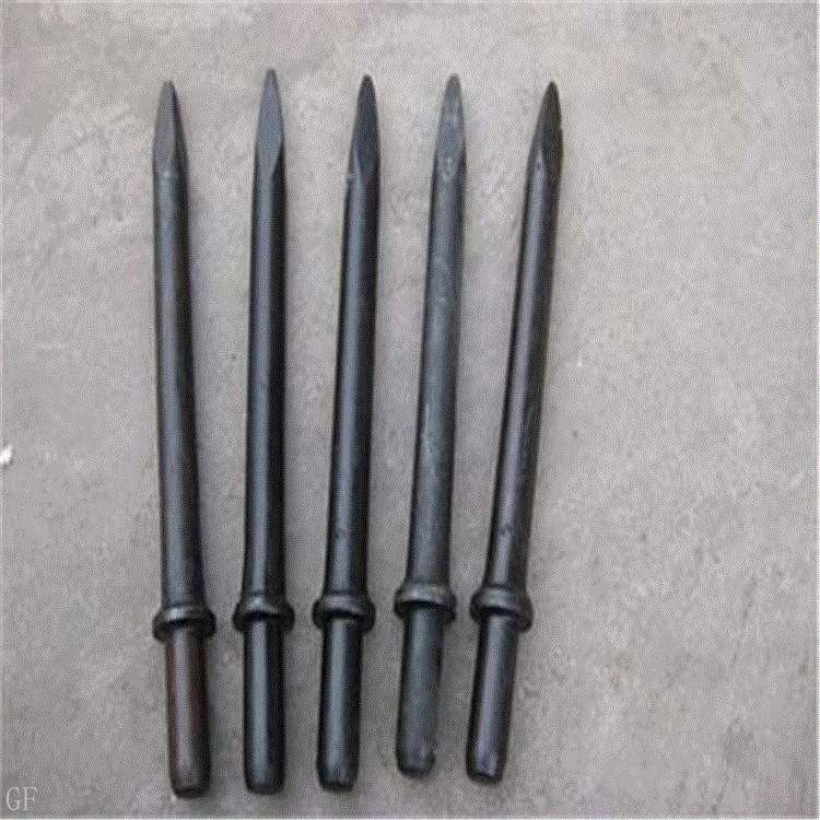 五金工具 气动工具 徐港(xg) 风镐钎子 风镐钎子尖头扁头铁钎子风杆头