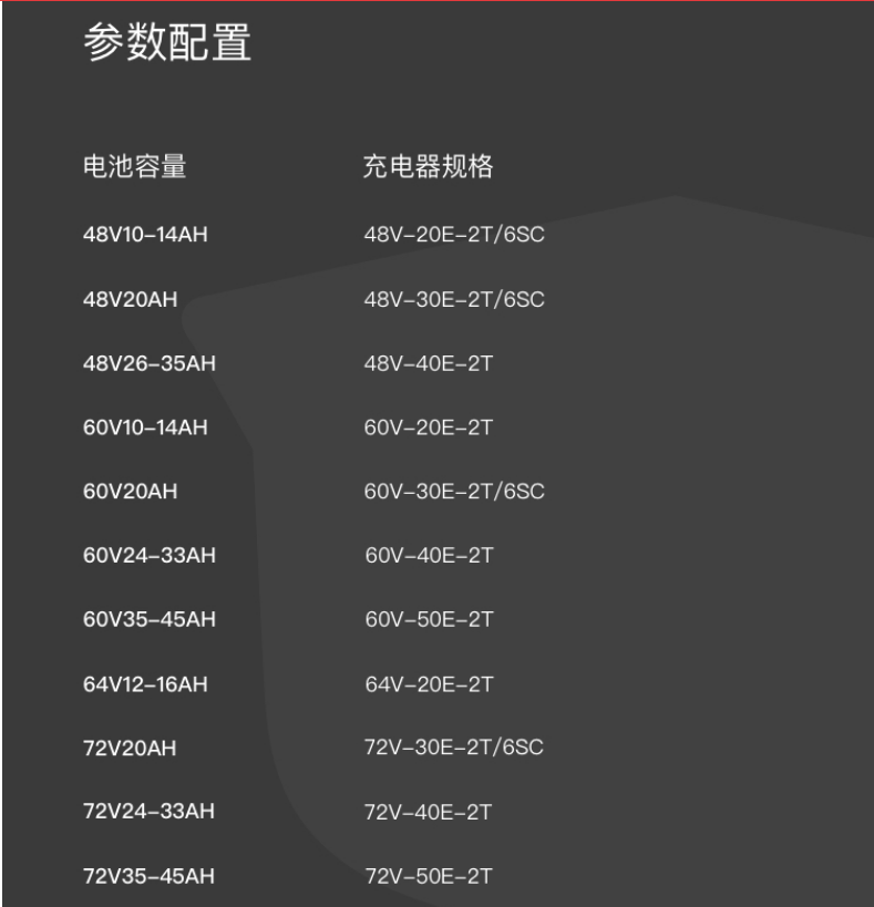 电动车充电器原装电瓶车充电器48v60v72v20e30e-t2t配件 购买充电器