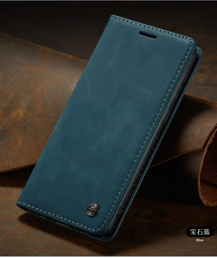 romsion 三星a71手机壳皮套男女款真皮galaxya71全包防摔3星a71头层