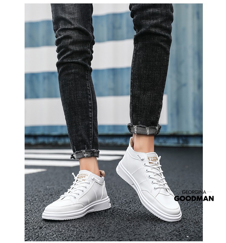 georgina goodman 休闲鞋男新款刺绣鞋子男一脚蹬男乐福鞋透气百搭