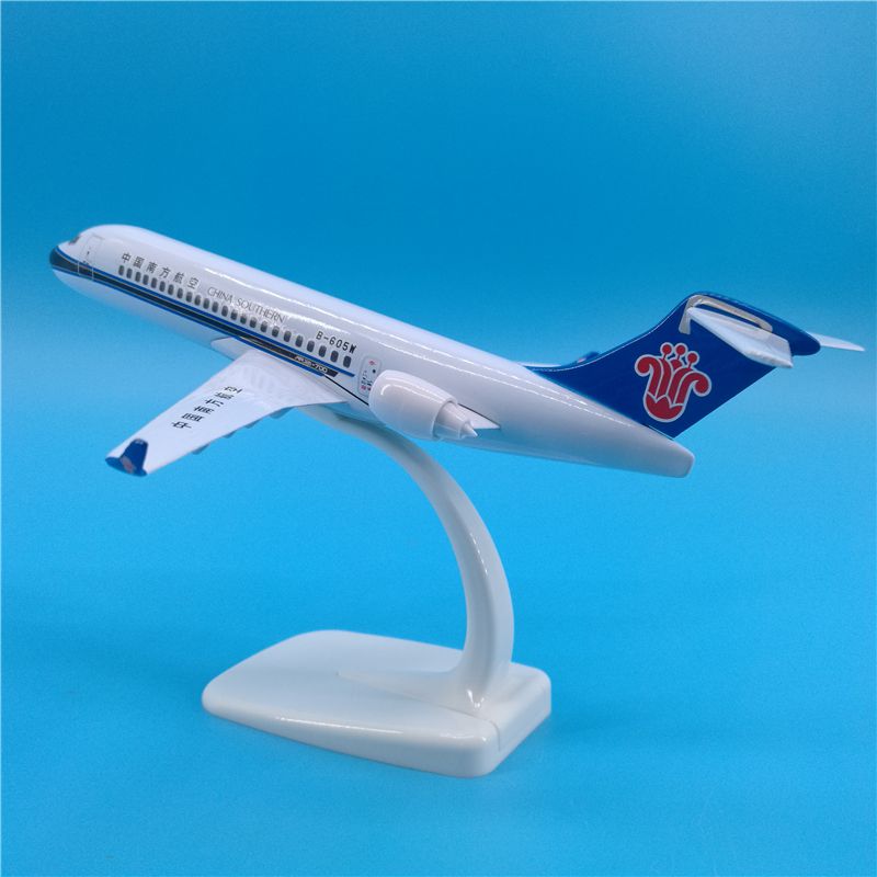 20cm南航arj21-700合金飞机模型摆件中国南方航空翔凤arj客机模型
