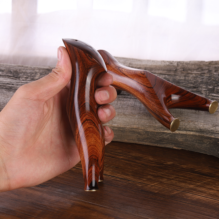 高准确方便快捷精准弹弓射击娱乐80加大弓门木弹弓沙漠铁实木质原木头