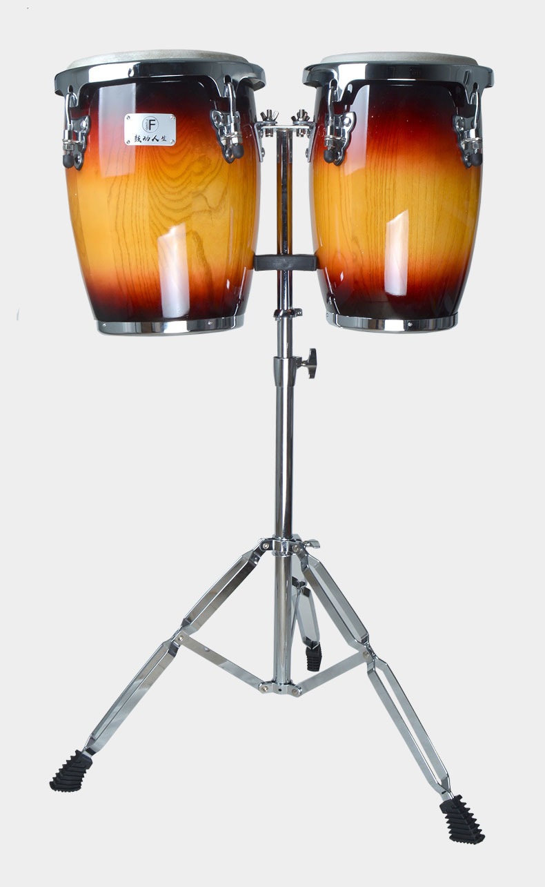 鼓动人生康佳鼓套拉丁鼓牛皮手鼓10寸11寸组合套装支架打击乐器定制款