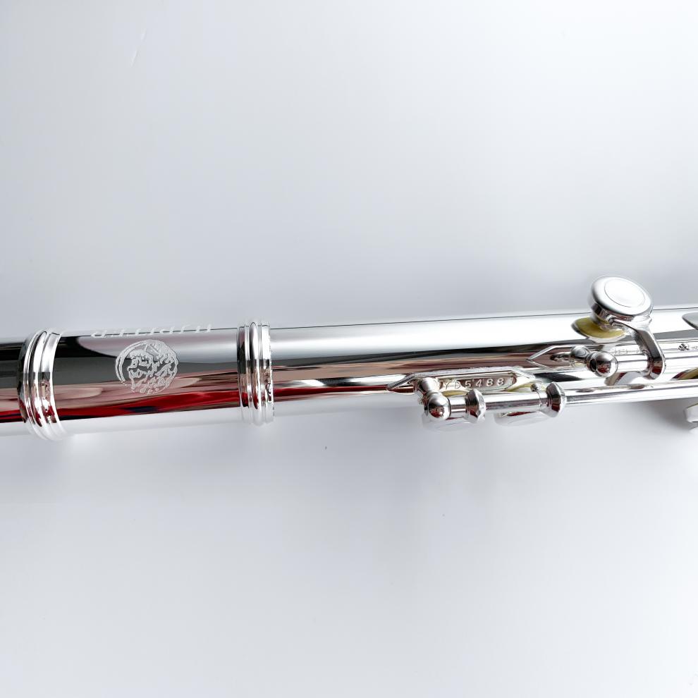 jupiter杰普特闭开孔镍银合金镀银e键长笛jfl品质定制款16键开孔纯银