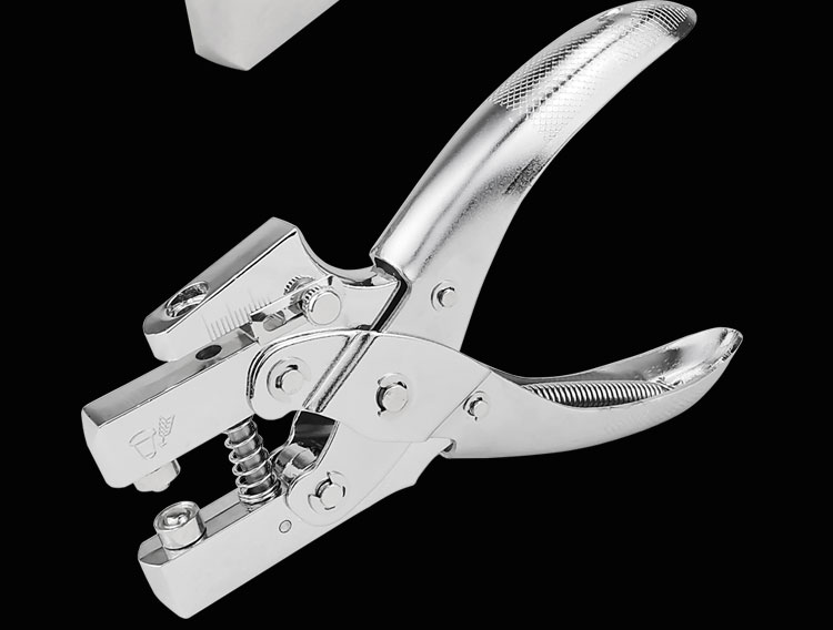 手动打孔器活页文具打眼器diy装订a4厚纸张pvc卡片打孔钳 钳子【图片