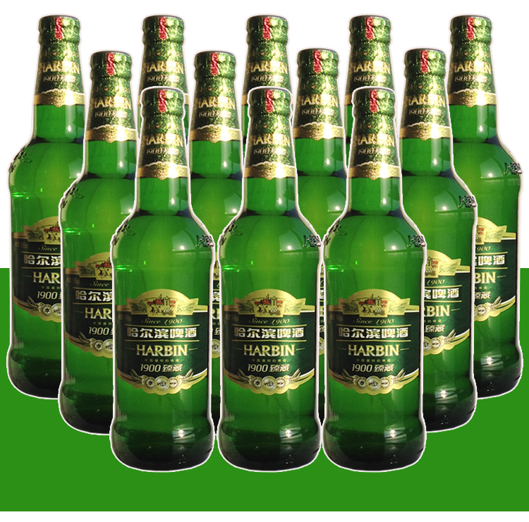 1900臻藏特产哈啤1900臻藏瓶装箱装 500×12瓶