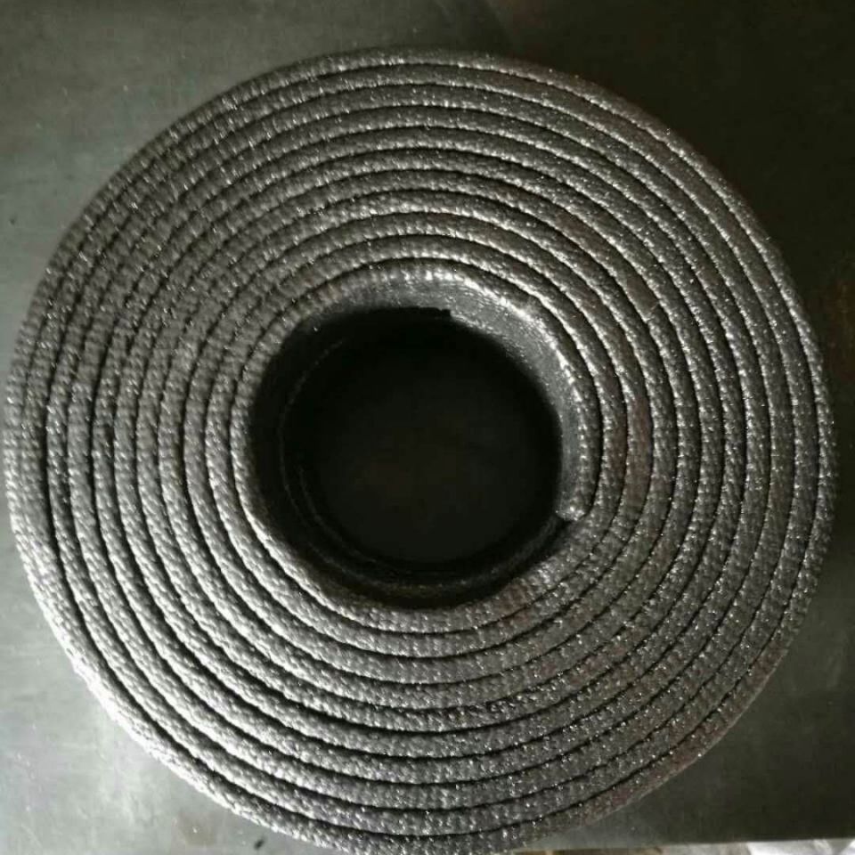 石棉带炉门密封条石棉烟箱带烟道石墨石棉耐高温密封带有尘石棉带4051