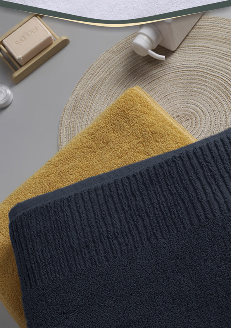 帕子 新疆长绒棉毛巾男洗脸情侣洗澡家用高端吸水帕子 咖啡色(两条装)