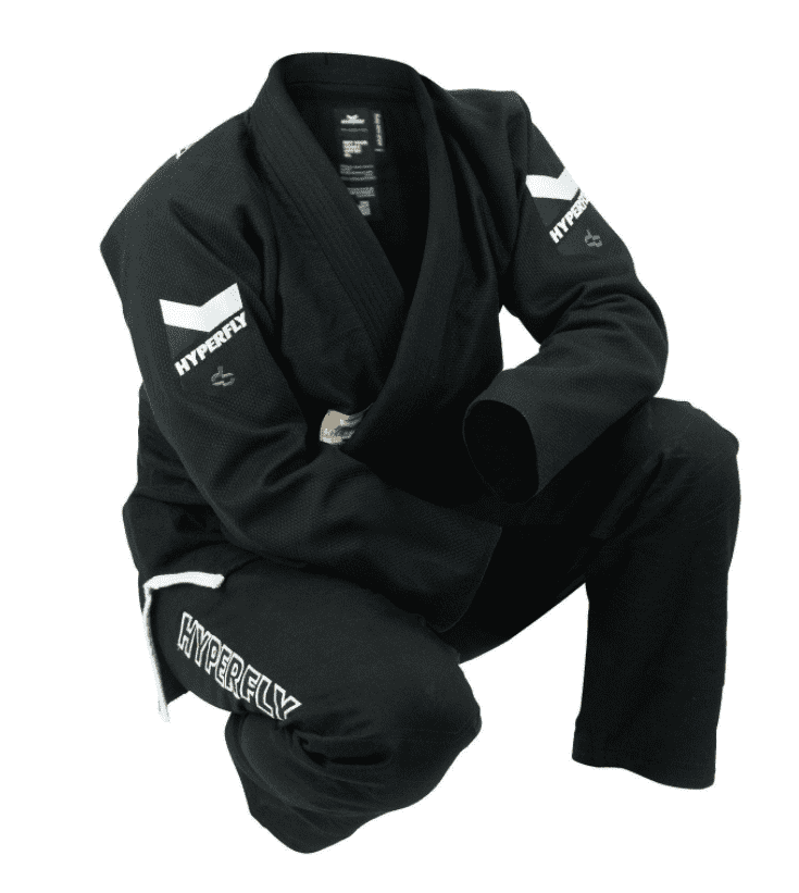 巴西柔术服道服hyperflyjudoflyx3黑色男女同款巴西柔术道服现货当天