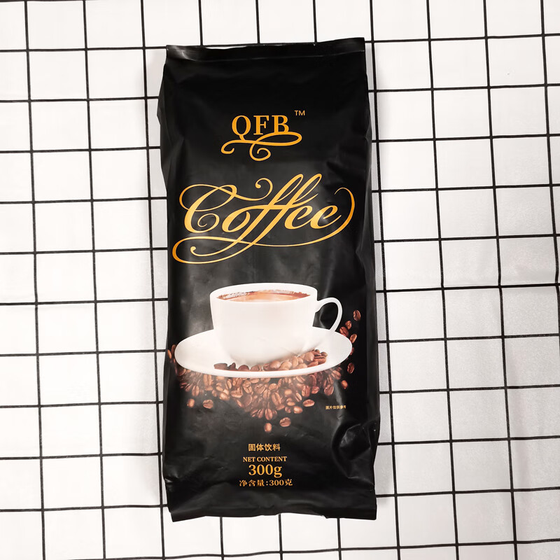 qfb咖啡加强版管嘴饱腹强版superso咖啡饱腹感黑咖啡微商同款 5包qfb