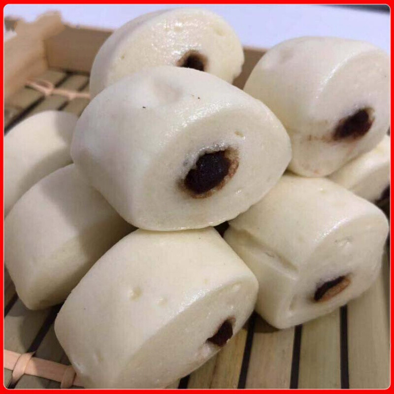 纯手工果蔬豆沙夹心小馒头儿童营养早餐宝宝早点500g原味