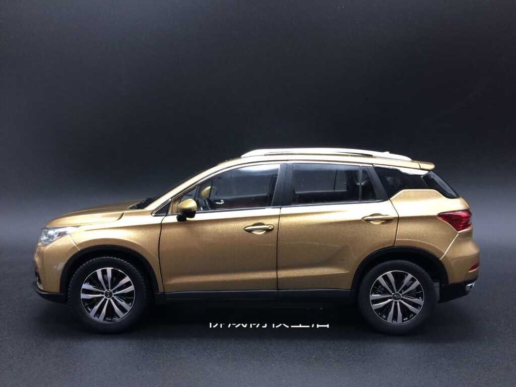 广汽传祺gs4车模1:18原厂trumpchi精品汽车收藏模型礼品摆件 闪耀金