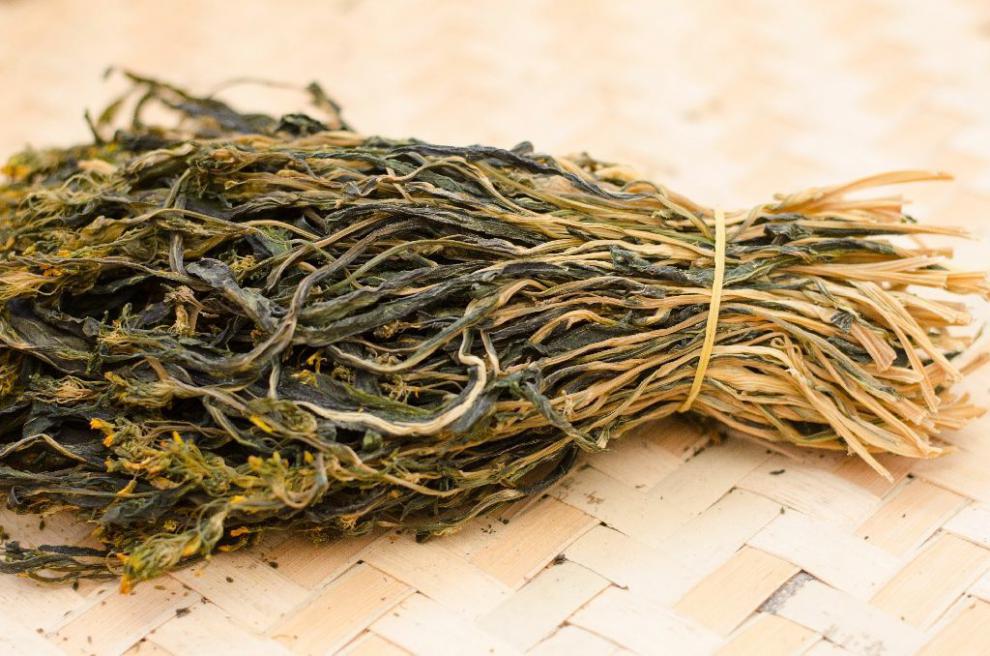 赣香婆 连州特产菜干农家自晒清甜菜心干脱水蔬菜煲汤靓干货自制青菜