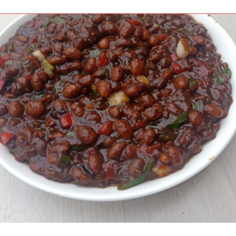 2021农家手工自制黄豆酱豆瓣酱酱豆子安徽阜阳特产新鲜酱豆子香辣