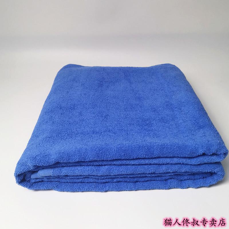 猫人消防员毛巾被蓝色空调被小内务浅蓝夏凉被纯棉火焰蓝消防救援毛毯