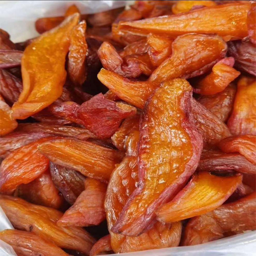 山东特产红薯干农家自晒地瓜干地瓜条地瓜干批发原味地瓜条倒蒸带皮小