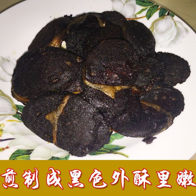 东北特产荞面肠正宗特色美食猪血肠油煎肠荞面血肠香肠农家现灌东北