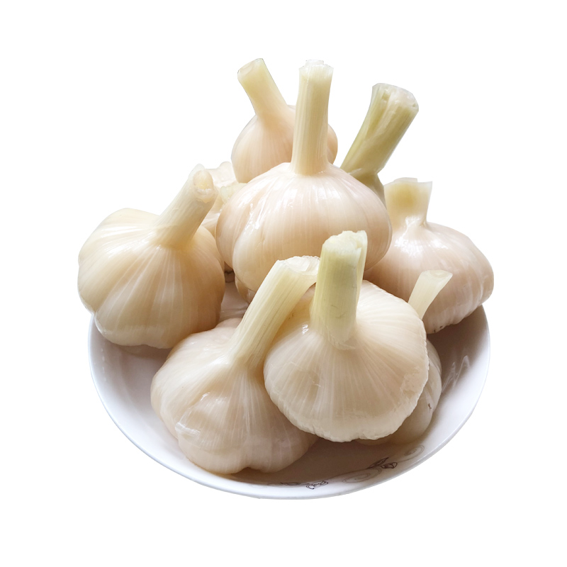 白玉糖蒜净重20斤商用酸甜大蒜头新鲜腌制整箱批糖醋蒜瓣下饭菜 酸甜