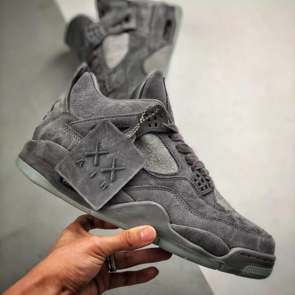 【品牌特价】aj飞人air 夜光低 灰麂皮 联名 酷灰 篮球鞋男 930155