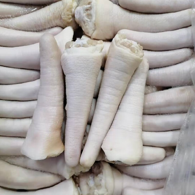 弄鱼堂冷冻生鲜猪尾巴猪肉干净中长尾无根猪尾短尾巴卤店短尾巴整箱20