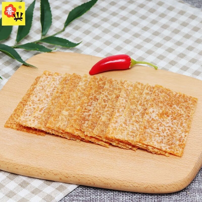 皖南宣城特产香兴休闲烤锅巴香葱香辣五香非油炸小吃整箱批发葱香48袋