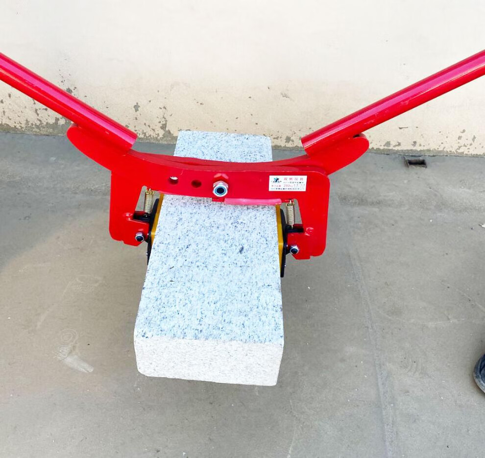 定制路沿石夹子路沿石安装工具石材夹具双人抬夹具大理石板夹路边石夹