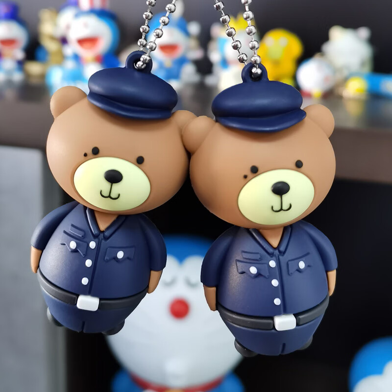 白敬亭同款小熊你是我的城池营垒邢克垒同款挂件钥匙扣挂件情侣女