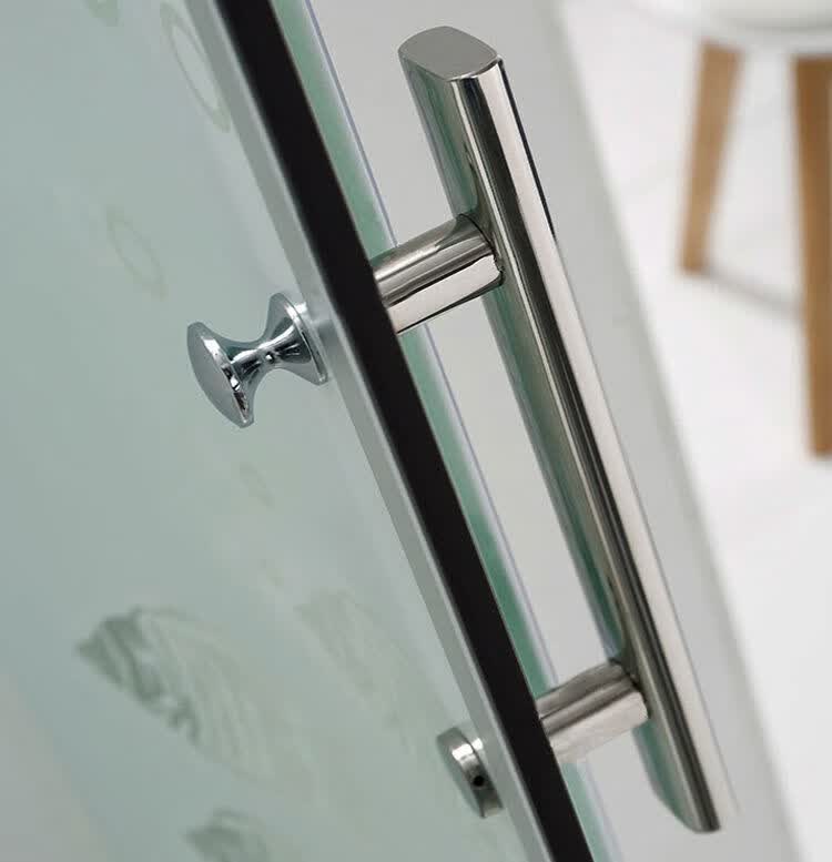 浴尚雅特价淋浴房拉手浴室门拉手不锈钢卫生间玻璃门移门把手孔距145