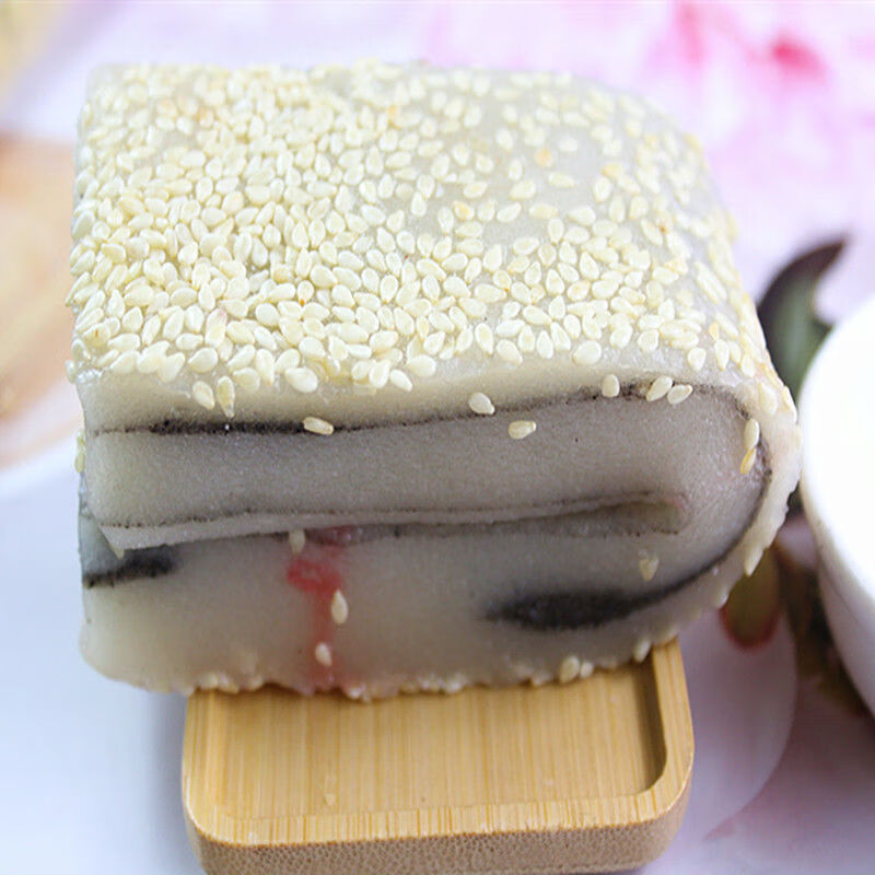 250g安徽无为特产蜜蜂糕蜜寸糕手工老式传统麻油夹心糯米糕零食糕点心