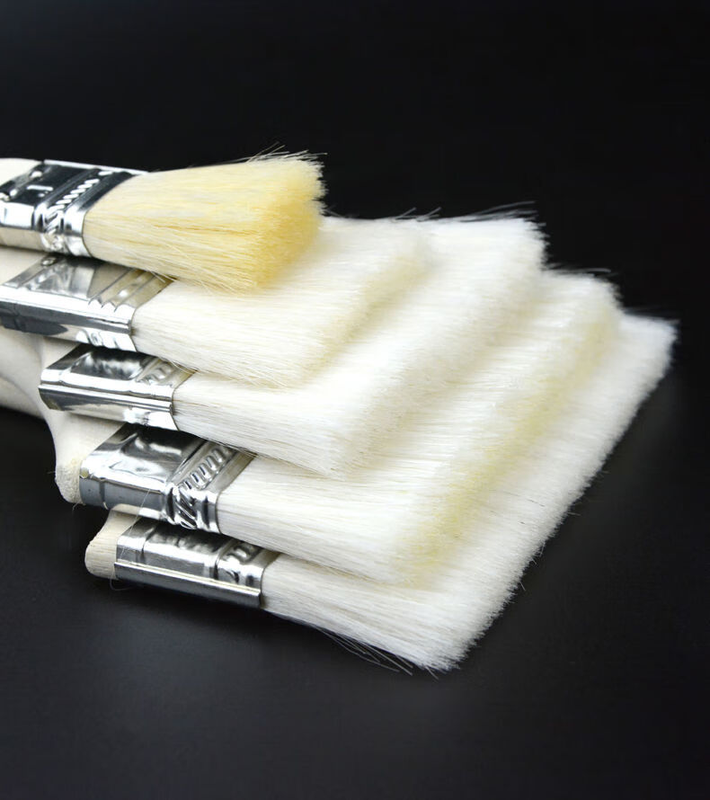 精选羊毛刷清洁软毛小刷子不易掉毛油漆乳胶涂料刷绘画烘焙烧烤羊毛刷