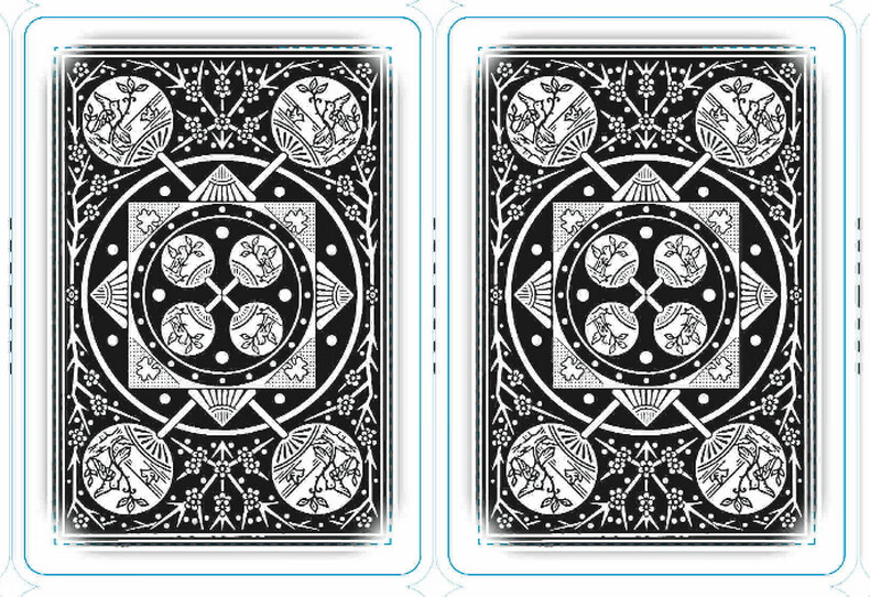 2022年新款花切练习牌汇奇魔术道具bicycle单车扑克牌tallyho花切练习